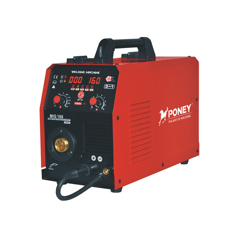 220V 140A-200A 5 kg wire spool versatile 5 in 1 synergic compact gas/no gas MIG welding machine